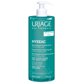 Uriage Hyseac face cleansing gel purifies without drying the skin.