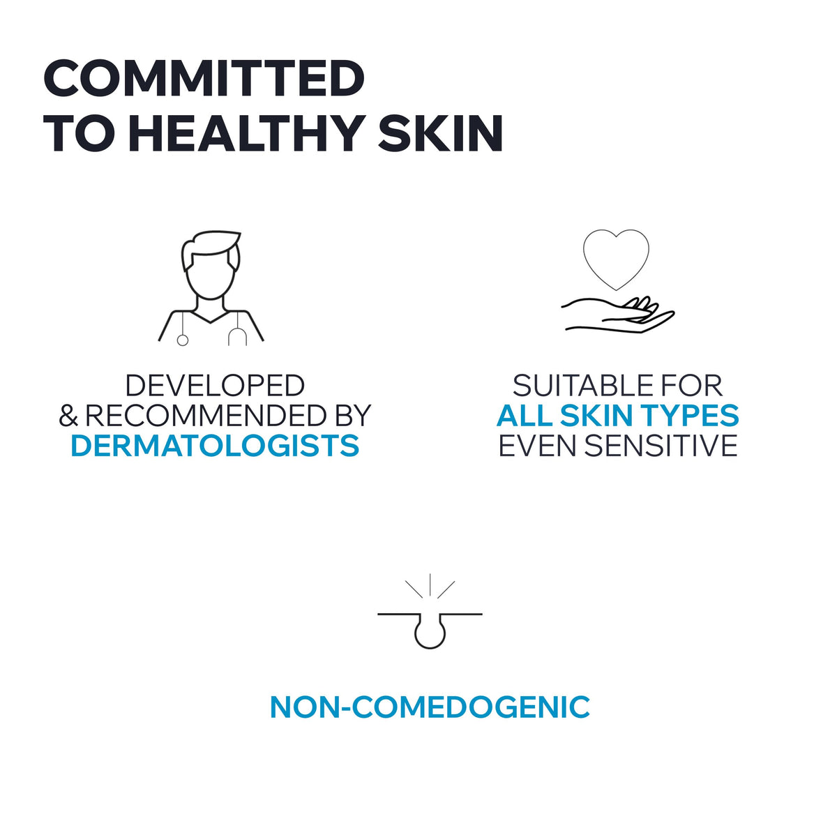 Uriage Rich Water Cream dermatologist-developed branding seal