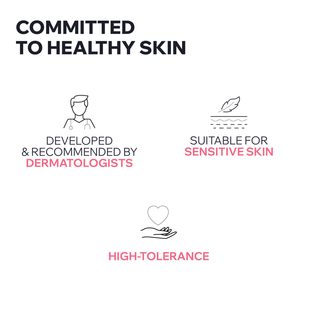 Key ingredients show red algae, shea butter and apricot oil