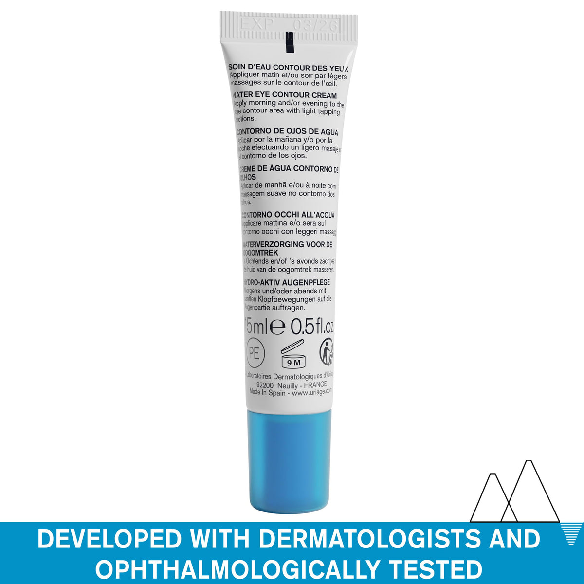 Uriage eye cream suitable for all skin types, even sensitive