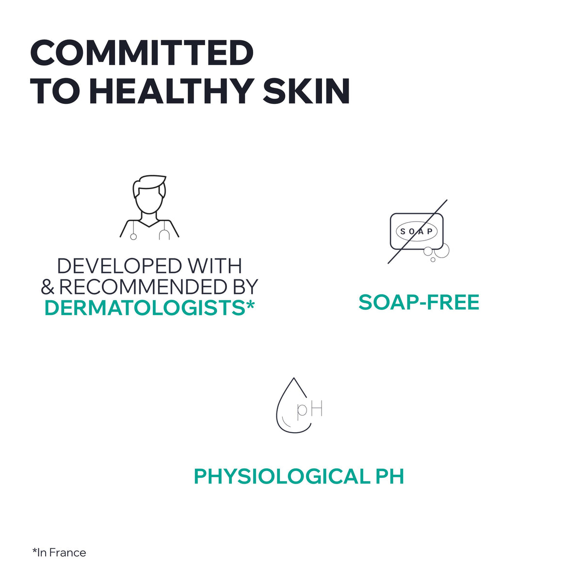 Uriage Thermal Water supports comfort during cleansing.