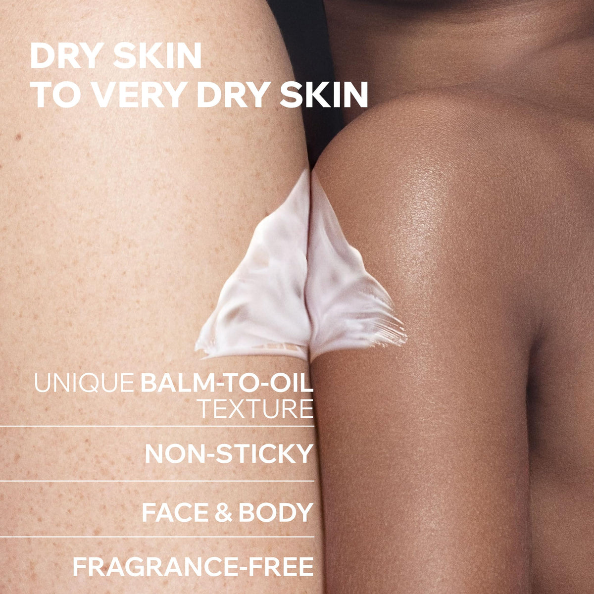 Fragrance-free Uriage Xemose C8+ balm for face and body use.