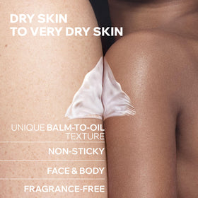 Fragrance-free Uriage Xemose C8+ balm for face and body use.
