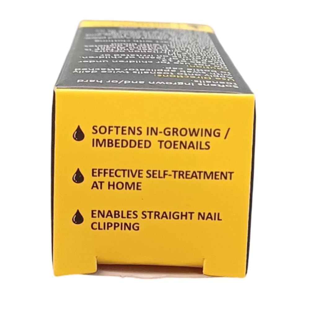 URIEL softened nail and surrounding tissue shown for gentle, non-invasive care.