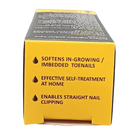 URIEL softened nail and surrounding tissue shown for gentle, non-invasive care.