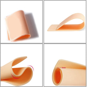 Urknall double-sided skin suited for eyeliner and eyebrow technique practice.