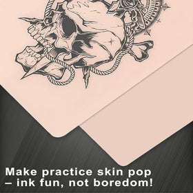 Urknall transfer paper provides crisp stencil transfers.