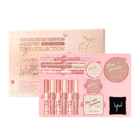 URQT lip gloss on the set adds shine for everyday lips