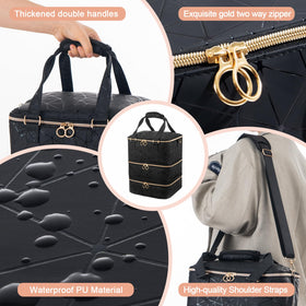 Durable PU waterproof fabric of the Uross bag protects contents