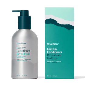 Ursa Major Go Easy bottle front, highlighting lightweight hydration benefits