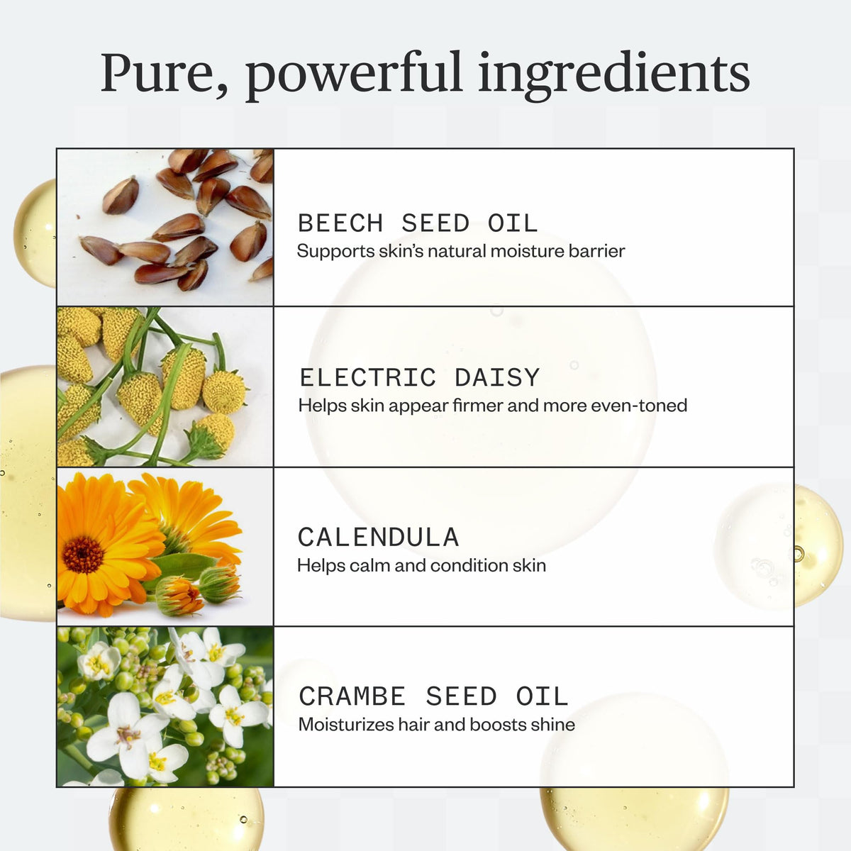 Ursa Major Golden Hour Dry Oil hands applying for quick nourishment and smooth skin.