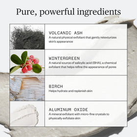 Ursa Major Green Slate Mineral Polish demonstrates pore refinement during application