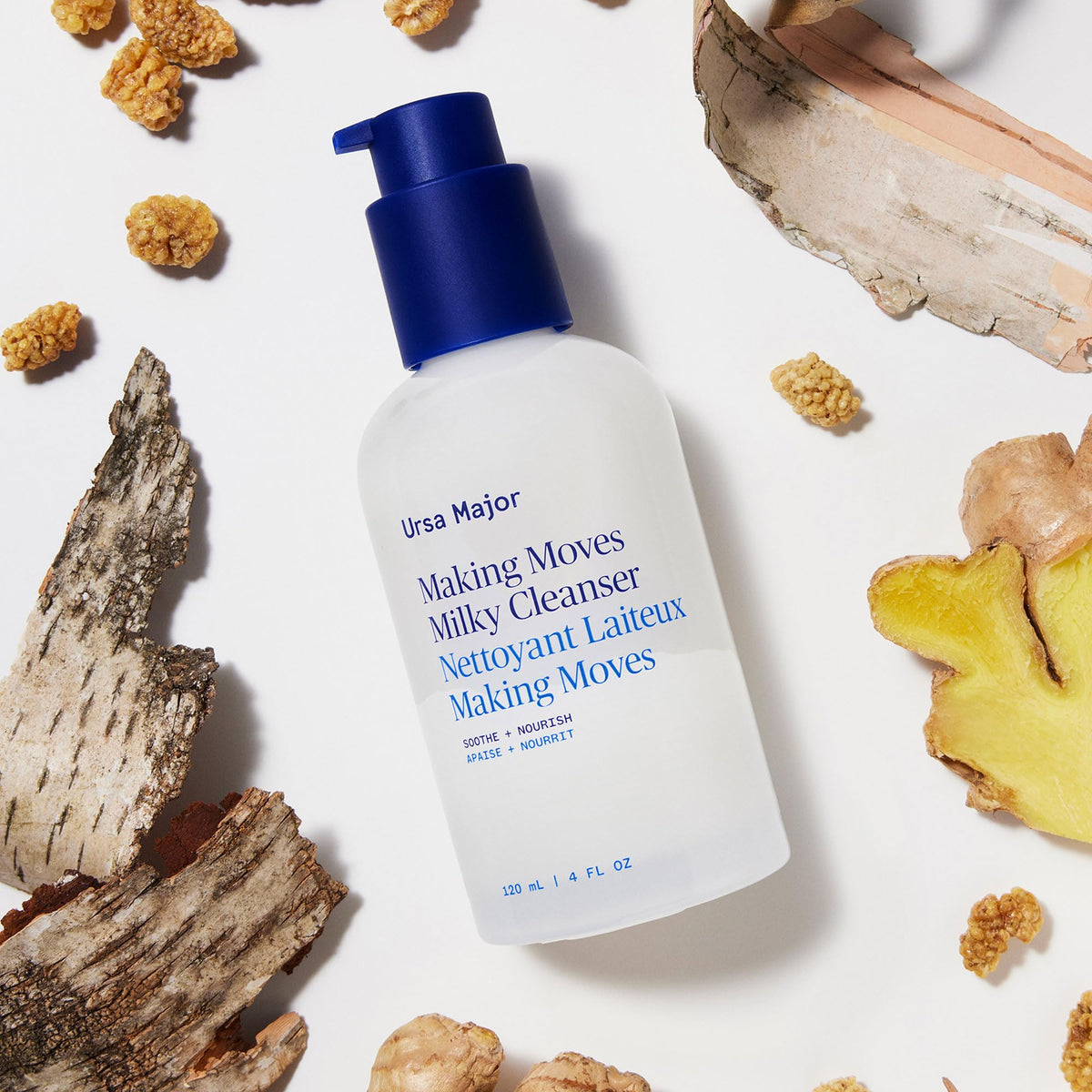 Ursa Major Making Moves Milky Cleanser after-workout refresh for skin