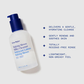 Ursa Major Making Moves Milky Cleanser aroma highlighting ginger and bergamot