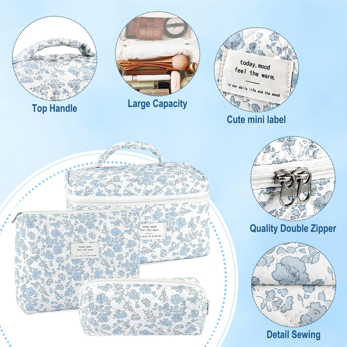 URSKYTOUS foldable design saves space in backpacks or suitcases
