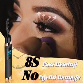 URSOBTF heated eyelash curler Type-C charging for fast, on-the-go power.