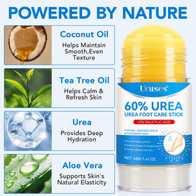 Uruses Foot care stick is easy to apply and portable