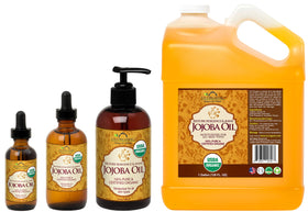 US Organic Jojoba Oil for skin application — soothing, lightweight hydration.