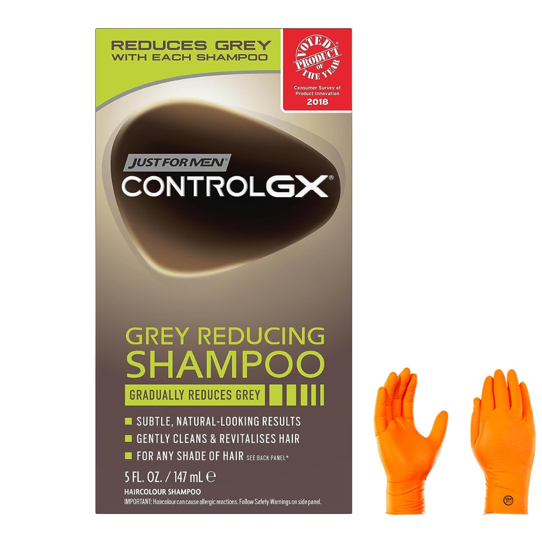 USA Supply JFM Control GX gray reducing shampoo bottle for smoother, manageable hair