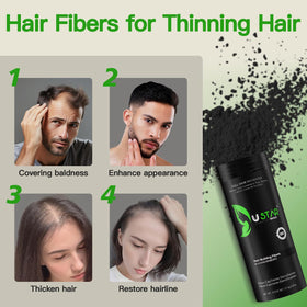 USTAR hairline optimizer guides precise application for a natural look.