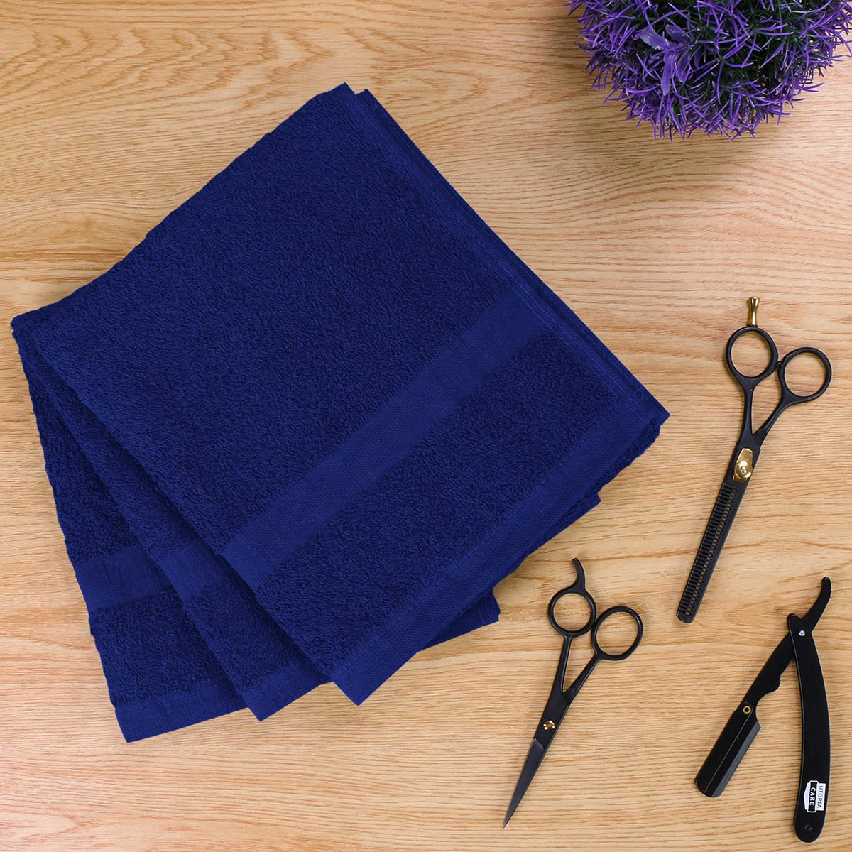 Utopia Towels 100% cotton fabric for soft feel and strong absorbency