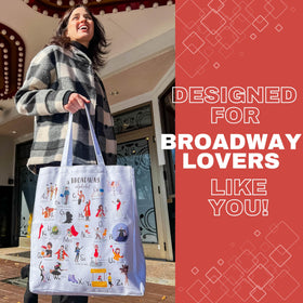 UTOPISH Broadway cosmetic bag open for makeup organization on the go
