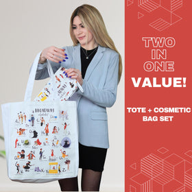 UTOPISH Broadway tote laptop compartment keeps devices secure
