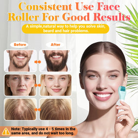 UUPAS Derma Roller Beard for facial hair grooming