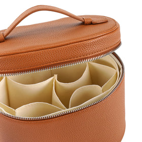 UUYUUY makeup bag brush secure elastic keeps brushes tidy during travel