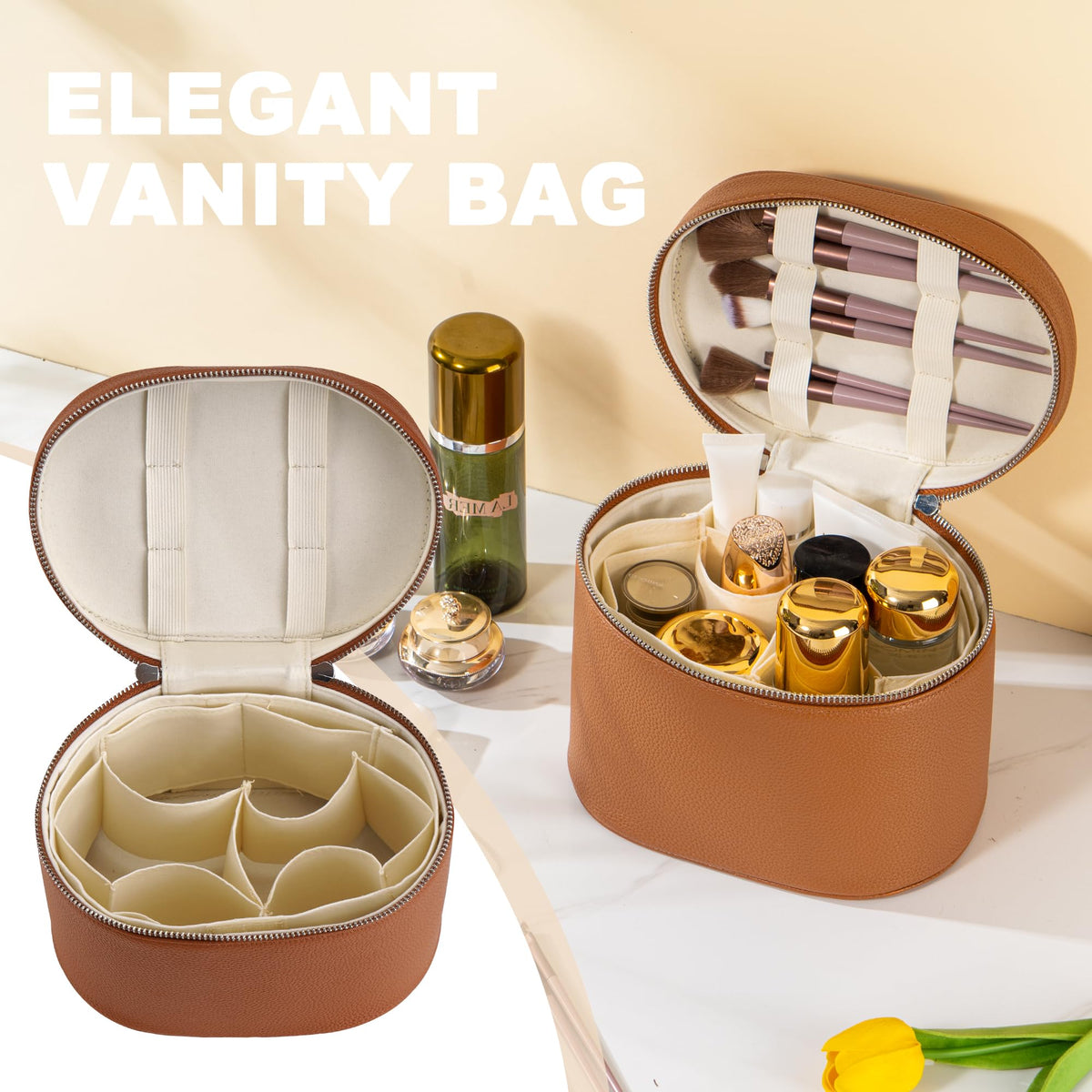 UUYUUY sleek brown finish adds style to daily routine