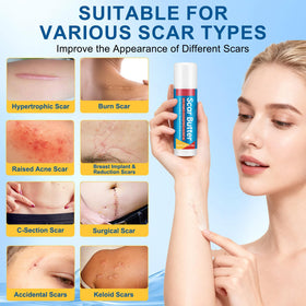 UXENPHXF Scar Butter Stick non-greasy texture in use