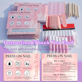 Uyolaxed disposable nail kit holographic bags for portable storage