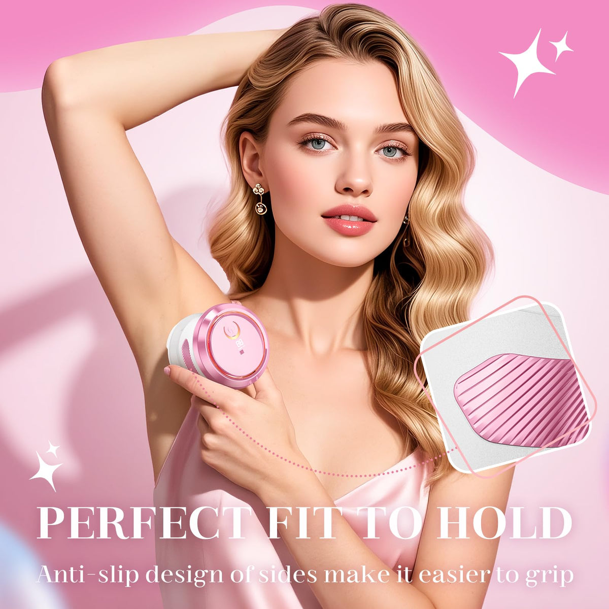 Uythumidid razor demonstrates gentle skin glide on sensitive areas