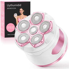 Uythumidid razor with magnetic detachable head for quick cleaning and maintenance