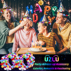 UZLU flower crown cosplay accessory for bold costumes