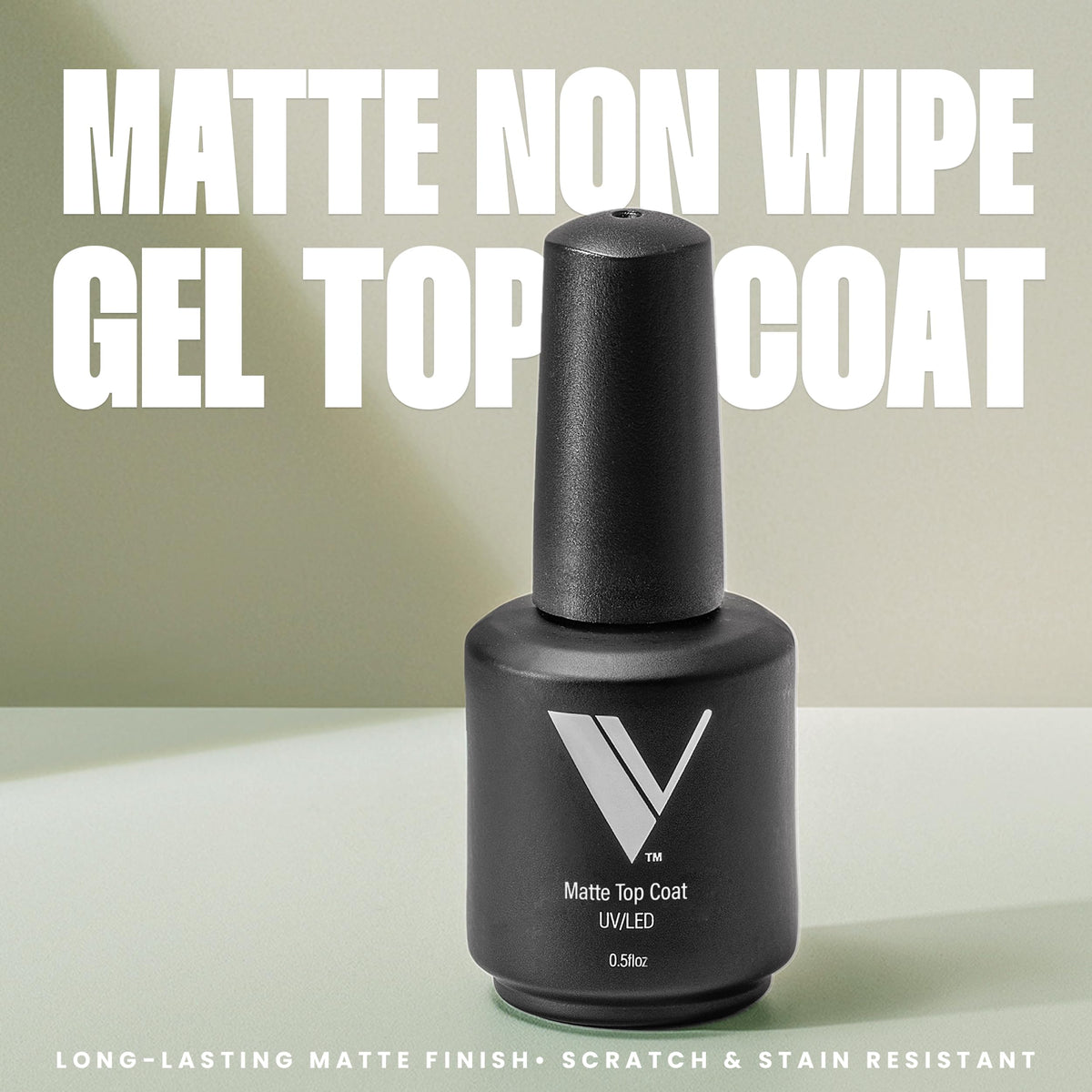 V Beauty Pure matte finish on nails offers a chic velvet look.