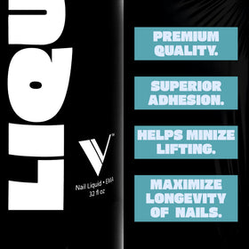 Nail artist applies V Beauty Pure monomer liquid for controlled sculpting