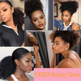 VADES lightweight ponytail ideal for daily wear at work or events