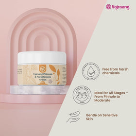 Vajraang phimosis cream packaging signals safe, non-surgical care for sensitive skin.