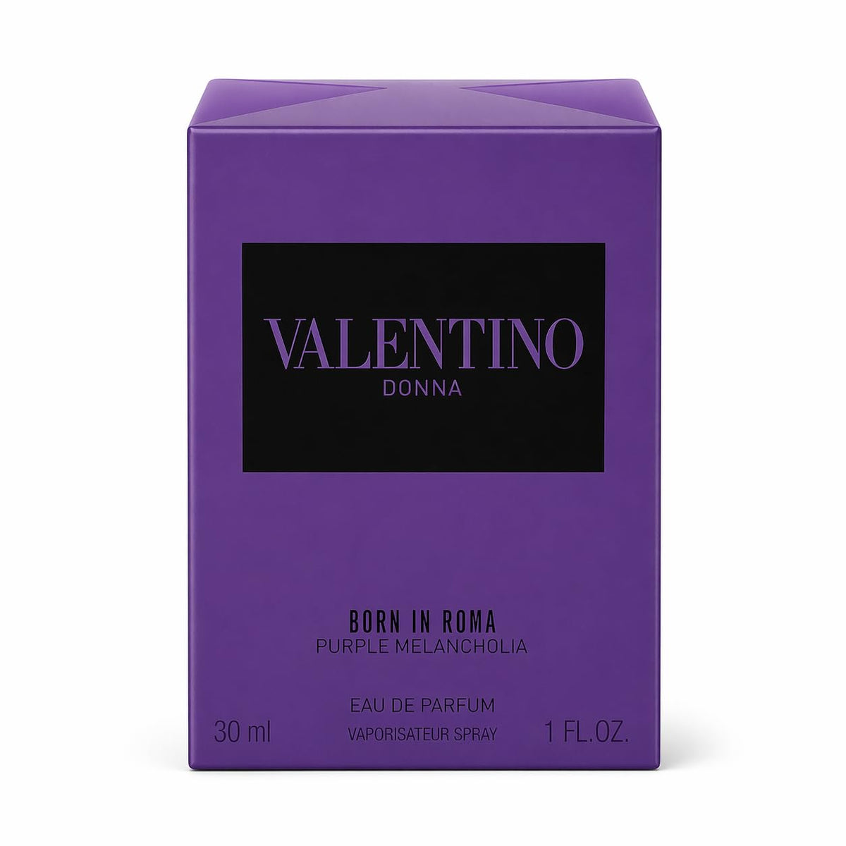 Valentino Born in Roma Purple Melancholia EDP box signals gift-ready luxury