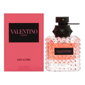 Valentino Donna Born In Roma bottle close-up for radiant everyday elegance.