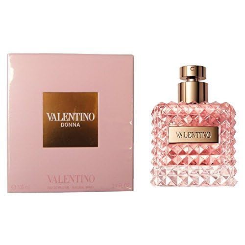 Valentino Donna EDP packaging highlighting luxury design for gifting.