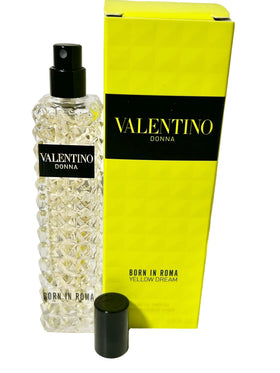 Valentino Donna Yellow Dream bottle close-up highlighting bright citrus notes for everyday elegance