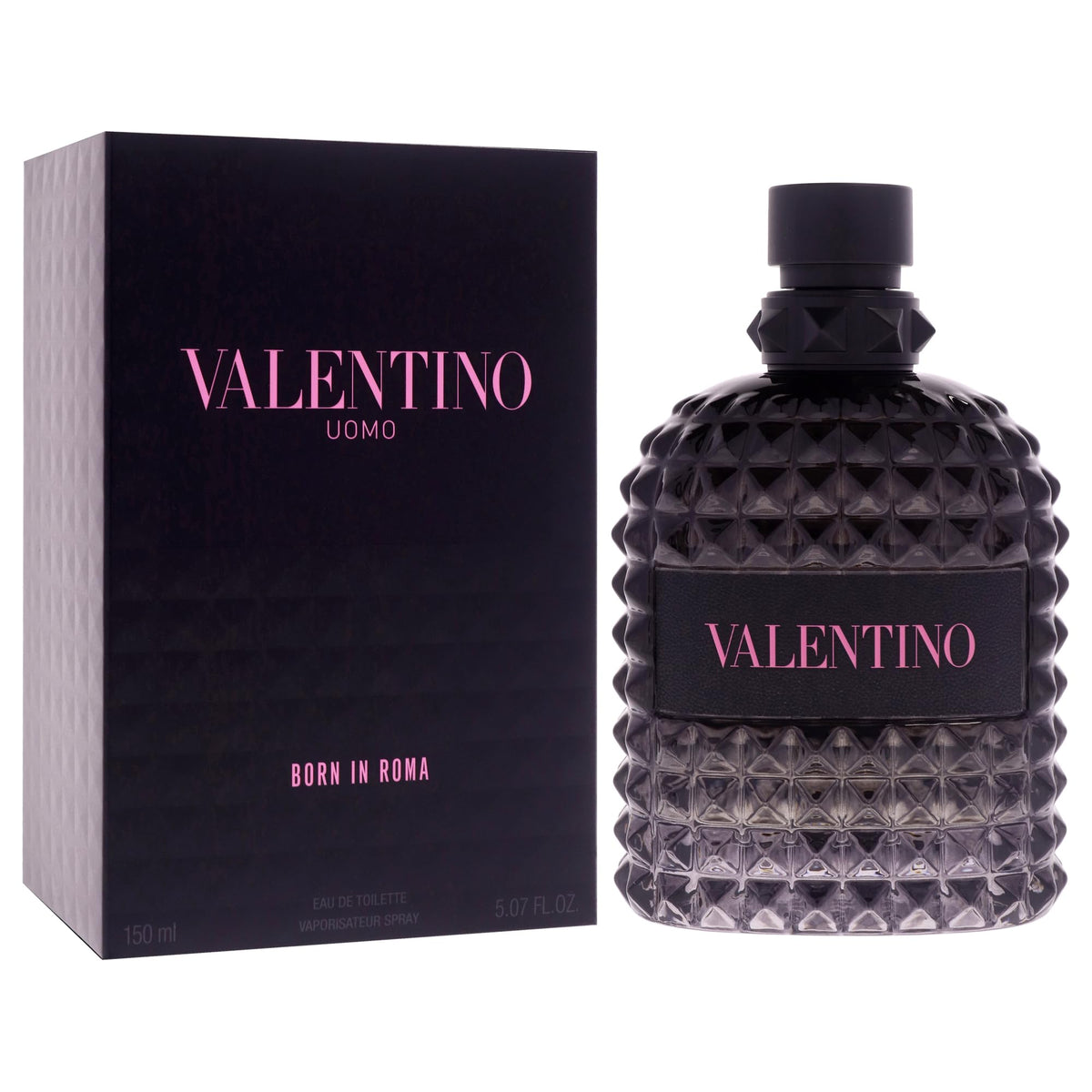 Valentino Uomo Born In Roma EDT bottle cap, elegant detail for refined style