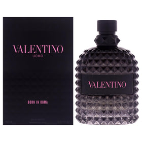 Valentino Uomo Born In Roma EDT bottle close-up, iconic design for daily wear