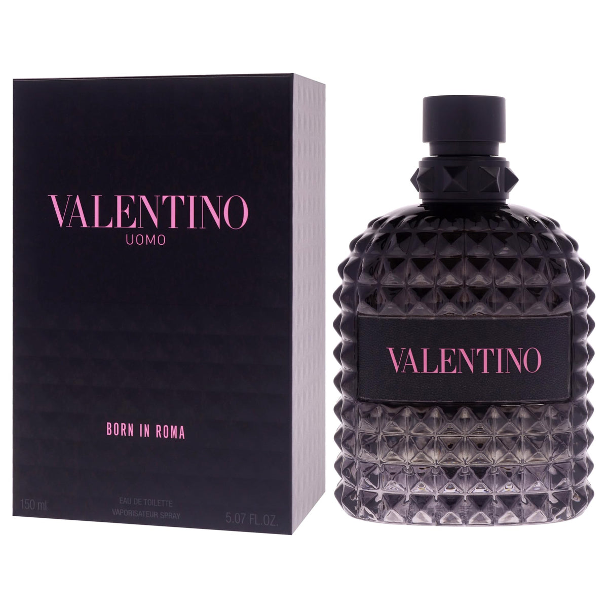 Valentino Uomo Born In Roma EDT spray action, ready to apply for a refined aura