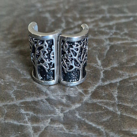 VALHALLA Viking bead adds historic elegance to casual grooming looks.