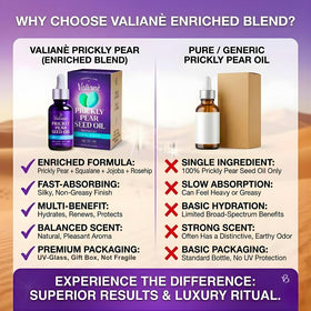 Valiane hair shine on ends indicating added gloss and manageability