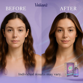Valiane travel-friendly violet bottle protects freshness on the go