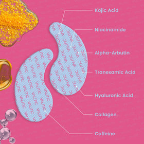 VALITIC Caffeine Under Eye Mask depuffs and energizes tired-looking eyes.